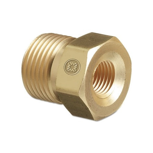 Western Enterprises CGA-320 CO2 regulator inlet nut brass hexagonal 0.83-14 NGO female threaded fitting