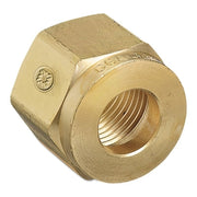 Regulator Inlet Nut, Air, Brass, CGA-346, 0.830 in to 14 NGO, RH Female