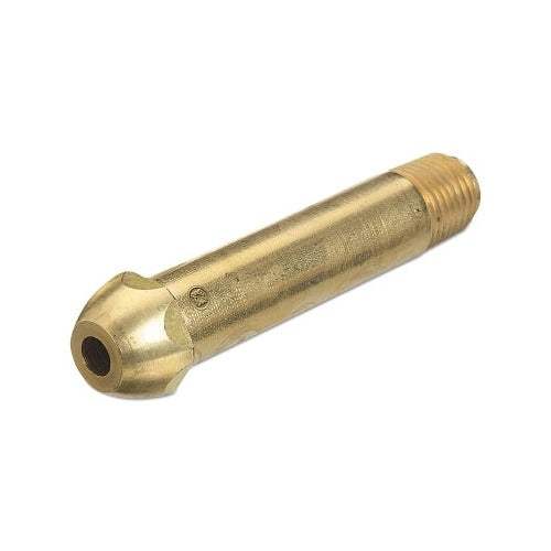 Western Enterprises Regulator Inlet Nipple 1/4" NPT 3" Length CGA-500/510/540/580 Brass