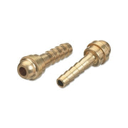 Barbed Hose Nipples, 200 PSIG, Brass, 1/2 in