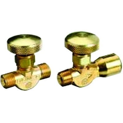 Brass Body Valve for Non-Corrosive Gases, 3000 psig, Inlet 1/4 in NPT (F), Outlet 1/4 in NPT (F)