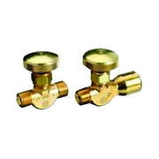 Western Enterprises brass body needle valve 3000 PSI 1/4 in NPT inlet outlet non-corrosive gas valve