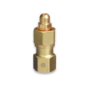 Brass Cylinder Adaptors, From CGA-540 Oxygen To CGA-580 Nitrogen
