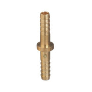 Brass Hose Splicers, 200 PSIG, Barb No Stop, 3/8 in