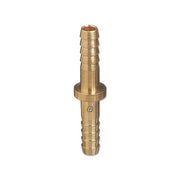 Brass Hose Splicers, 200 PSIG, Barb Round, 1/2 in