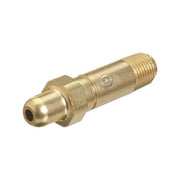 Regulator Inlet Nipples, Air, 1/4 in (NPT), 2 1/2", Brass, CGA-346, Hand-Tight