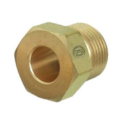 Western Enterprises brass CGA 580 regulator inlet nut hex body argon helium nitrogen gas cylinder regulator fitting