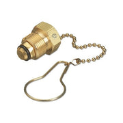 Chain & Plug Assemblies, Plug Assembly, 200 psi, Inert Gas, Brass