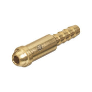Inert Arc Nipples, 200 PSIG, Brass, 2 7/32 in, 1/8 in Hose ID