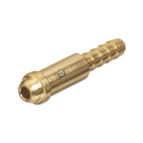 Inert Arc Nipples, 200 PSIG, Brass, 2 7/32 in, 5/16 in Hose ID