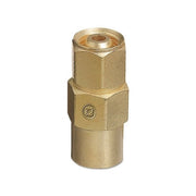 Inert Arc Hose & Torch Adaptor, Brass, Straight, Female/Female, RH to RH