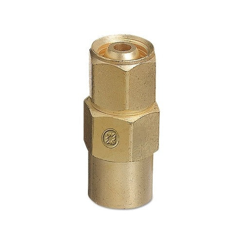 Inert Arc Hose & Torch Adaptor, Brass, Straight, Female/Female, RH to RH