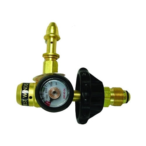 Helium-Air Mixer Inflators, 60% Helium;  40% Air