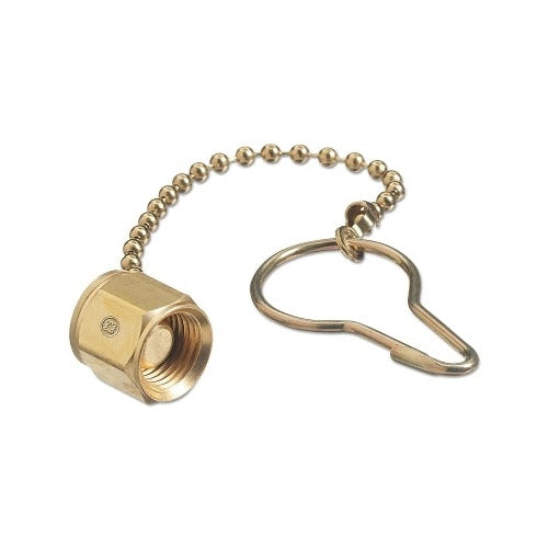 Chain & Plug Assemblies, Plug Assembly, 200 psi, Oxygen, Brass