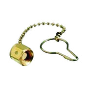 Chain & Plug Assemblies, Plug Assembly, 3,000 psi, Nitrogen/Argon/Helium, Brass