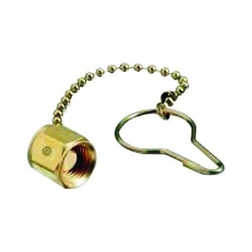 Chain & Plug Assemblies, Plug Assembly, 3,000 psi, Nitrogen/Argon/Helium, Brass