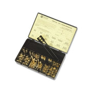 Hose Repair Kit, A-Size/B-Size Fittings, 3/16 in and 1/4 in Hose ID, Hammer-Strike 2-Hole Jaw Crimp Tool