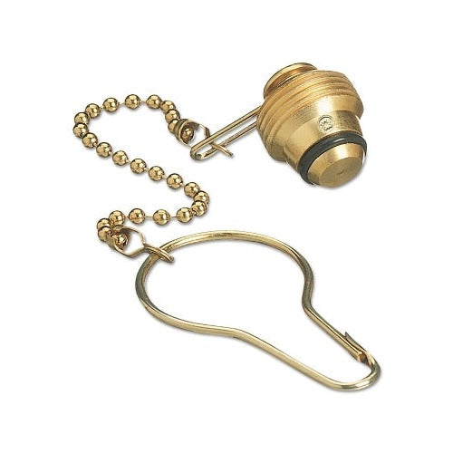 Chain & Plug Assemblies, Plug Assembly, 3,000 psi, Hydrogen/Natural Gas, Brass