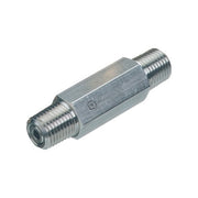 Western Enterprises CV-4MSS inline check valve 1/4 in NPT male/female stainless steel body 6000 psig gas check valve