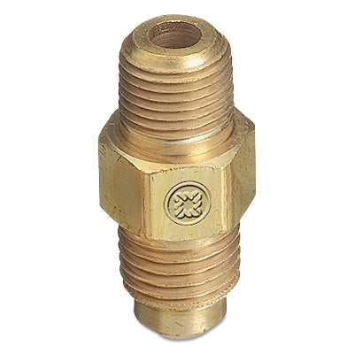 Brass SAE Flare Tubing Connection, Adaptor, 500 psig, CGA-165 to 1/4 in NPT (M)
