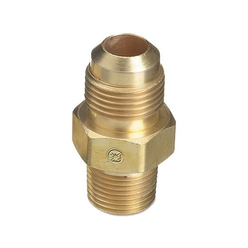 Brass SAE Flare Tubing Connections, Adapter, 500 PSIG, CGA-295 to 3/8 in NPT(M)
