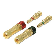 Kwiklok OSHA Compliant Quick Connect, Brass, Fuel Gas/Oxygen, Torch to Hose