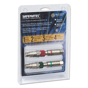 Safemate Quick Connect Sets w/Flash Arrestors, Torch to Hose, Oxygen/Fuel Gas