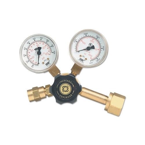Western Enterprises REB Series single stage CO2 regulator dual gauges brass body CGA 320 gas pressure regulator