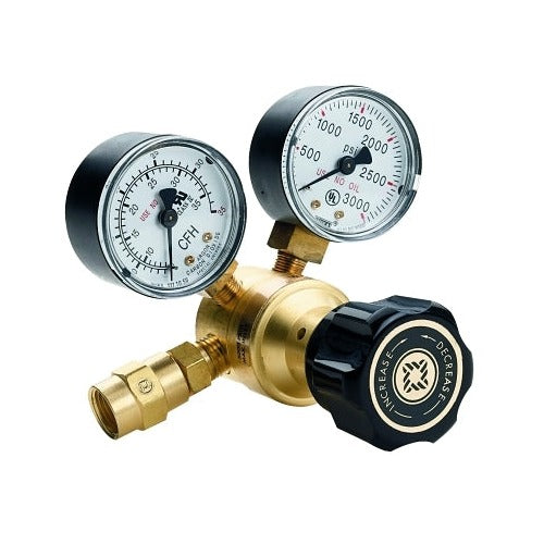 Flow Gauge Regulators, Carbon Dioxide (CO2), CGA 320, 3,000 psig inlet