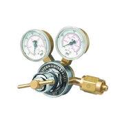 Western Enterprises RHP high pressure air regulator CGA 346, dual-gauge brass body with adjustment knob