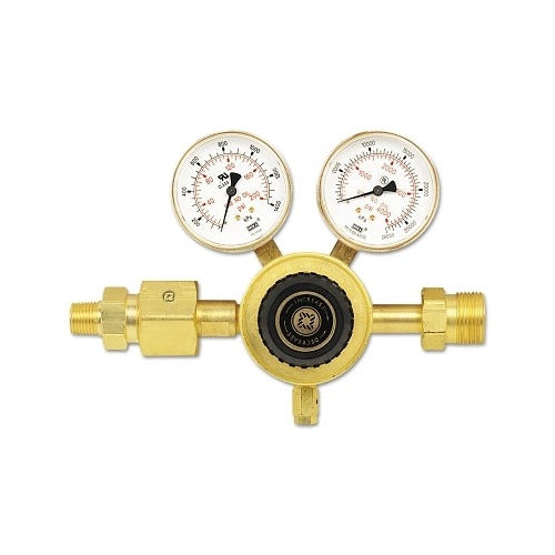 Western Enterprises RM single stage manifold regulator dual gauge brass 3000 PSI nitrogen argon helium regulator