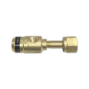 Western Enterprises RP320150 CO2 piston regulator 150 PSIG brass body with side port and CGA-320 inlet connection