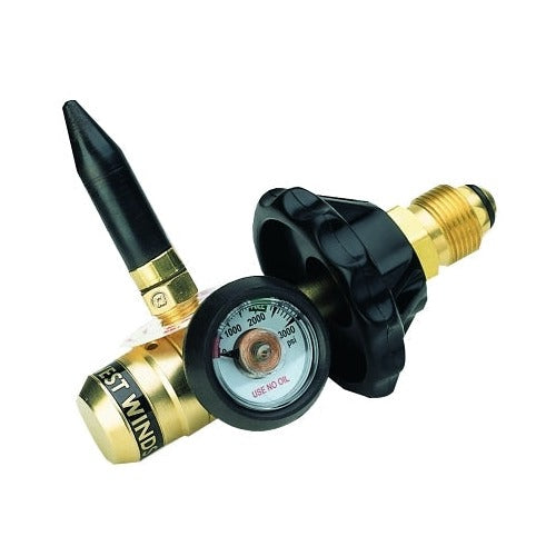 Deluxe Balloon Inflators, Helium, CGA 580, 3,000 psi inlet