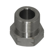 Western Enterprises SS-15-2 CGA-510 acetylene regulator inlet nut stainless steel hex-body LH thread welding fitting