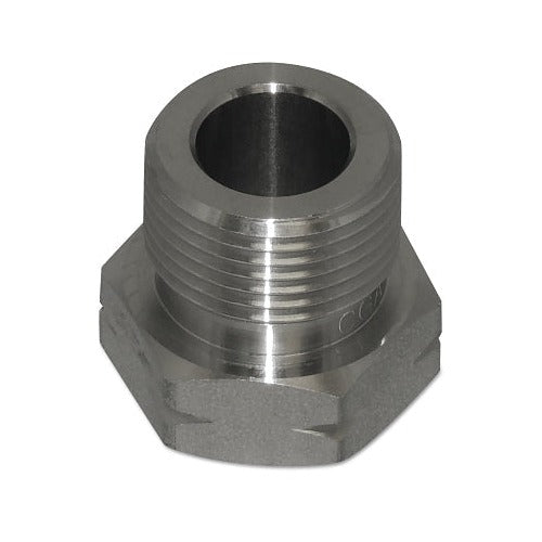 Western Enterprises SS-15-2 CGA-510 acetylene regulator inlet nut stainless steel hex-body LH thread welding fitting