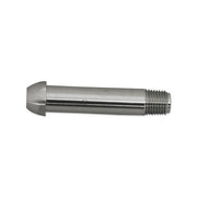 Western Enterprises SS-15-3 stainless steel regulator inlet nipple, 1/4 in NPT, 3 in length, CGA-510/580/590, regulator inlet nipple