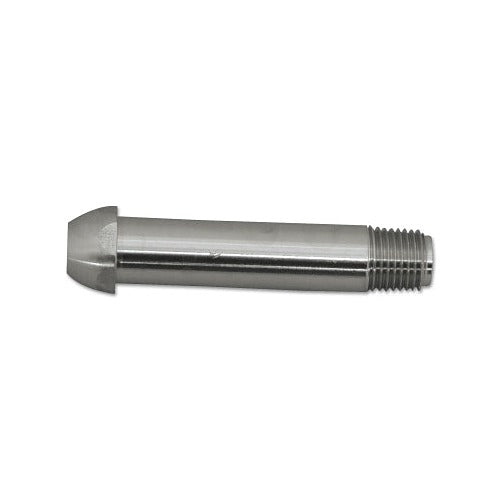 Western Enterprises SS-15-3 stainless steel regulator inlet nipple, 1/4 in NPT, 3 in length, CGA-510/580/590, regulator inlet nipple