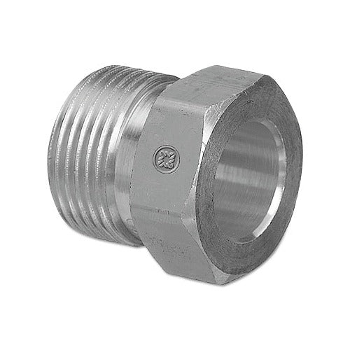 Western Enterprises SS-60-2 CGA-677 inert gas regulator inlet nut stainless steel 1.035-14 NGO LH female hex welding fitting