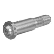 Regulator Inlet Nipple, Inert Gas, 1/4 in (NPT), 2-1/2 L, Stainless Steel, CGA-677