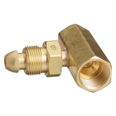 Manifold Coupler Tees, Coupler w/Check Valve, Brass, Argon/Helium/Nitrogen