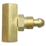 Manifold Coupler Tee, Coupler without Check Valve, 3000 psig, Brass