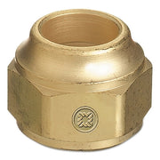 Torch Tip Nut Replacement, Brass, 15/16 in - 18, Hex, Female