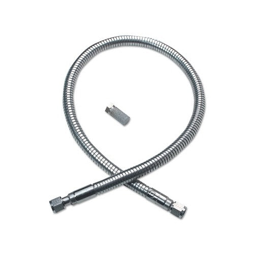 Western Enterprises WMH-2-10 cryogenic transfer hose 60 in stainless braid fittings both ends