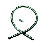Western Enterprises SS braided flexible pigtail with brass fittings and clip, 3/8 in NPT female gas phase separator