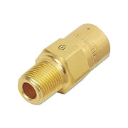 Western Enterprises brass safety relief valve 235 PSIG 1/4 in NPT male hex body inline valve