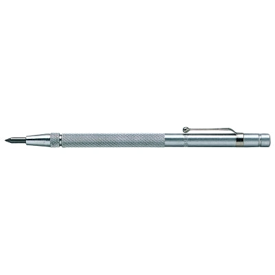 Tungsten Carbide Tip Scriber, 6 in, Tungsten Carbide, Straight Point