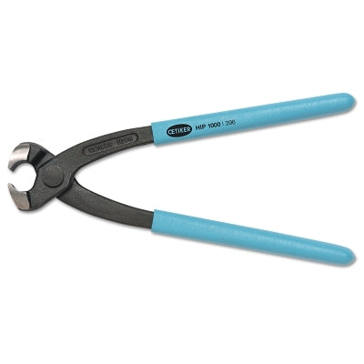 Single Action Pincer, 8-7/8 in L, Blue
