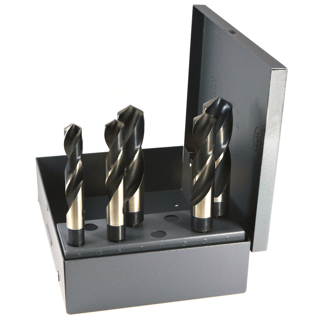 5PC S & D "FLAT" DRILL BIT SET 9/16-1" BY 8THS