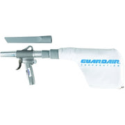 Pneumatic Gun Vac Vacuum, Approx 115 in³ Capacity Vol, Includes 9 in Plastic Crevice Tool