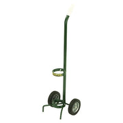 Small Cylinder Models, Holds 1 D or E Cylinder, 6 in Semi-Pneumatic, B.B. Wheels